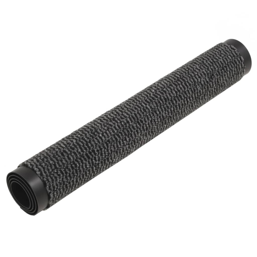 Dust Control Mats 2 pcs Rectangular Tufted 60x90 cm Anthracite- Door Mats - HomeShopIreland - Home Shop Ireland - Door Mats - Dust Control Mats 2 pcs Rectangular Tufted 60x90 cm Anthracite