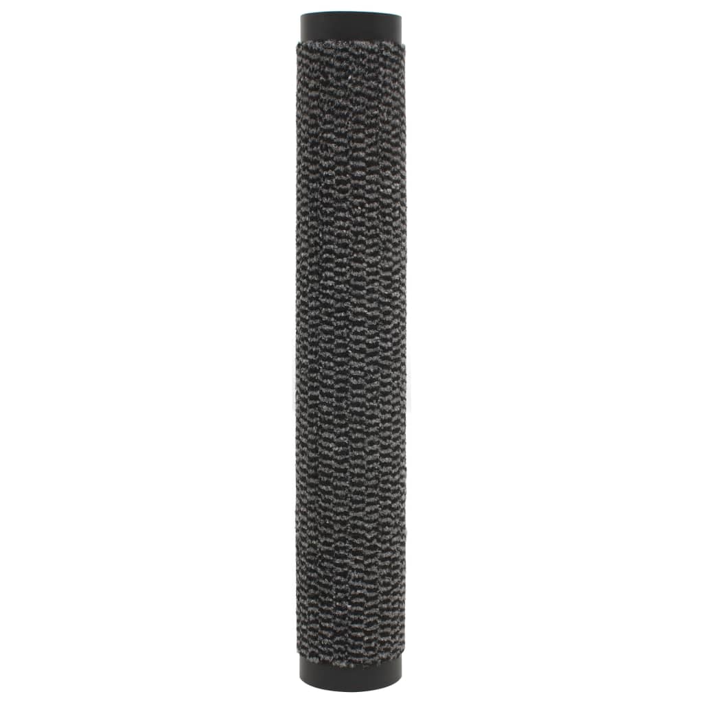 Dust Control Mats 2 pcs Rectangular Tufted 60x90 cm Anthracite- Door Mats - HomeShopIreland - Home Shop Ireland - Door Mats - Dust Control Mats 2 pcs Rectangular Tufted 60x90 cm Anthracite