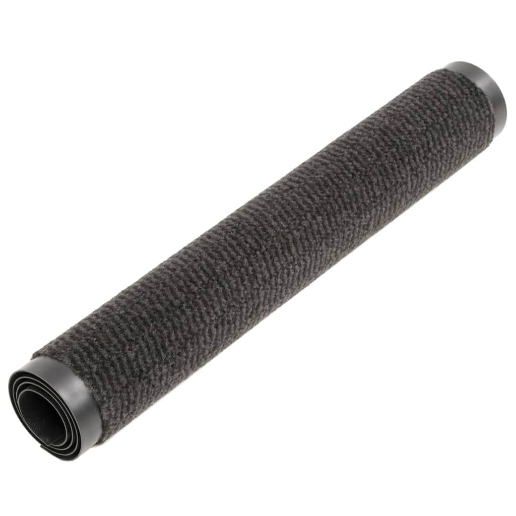 Dust Control Mats 2 pcs Rectangular Tufted 60x90 cm Black- Door Mats - HomeShopIreland - Home Shop Ireland - Door Mats - Dust Control Mats 2 pcs Rectangular Tufted 60x90 cm Black
