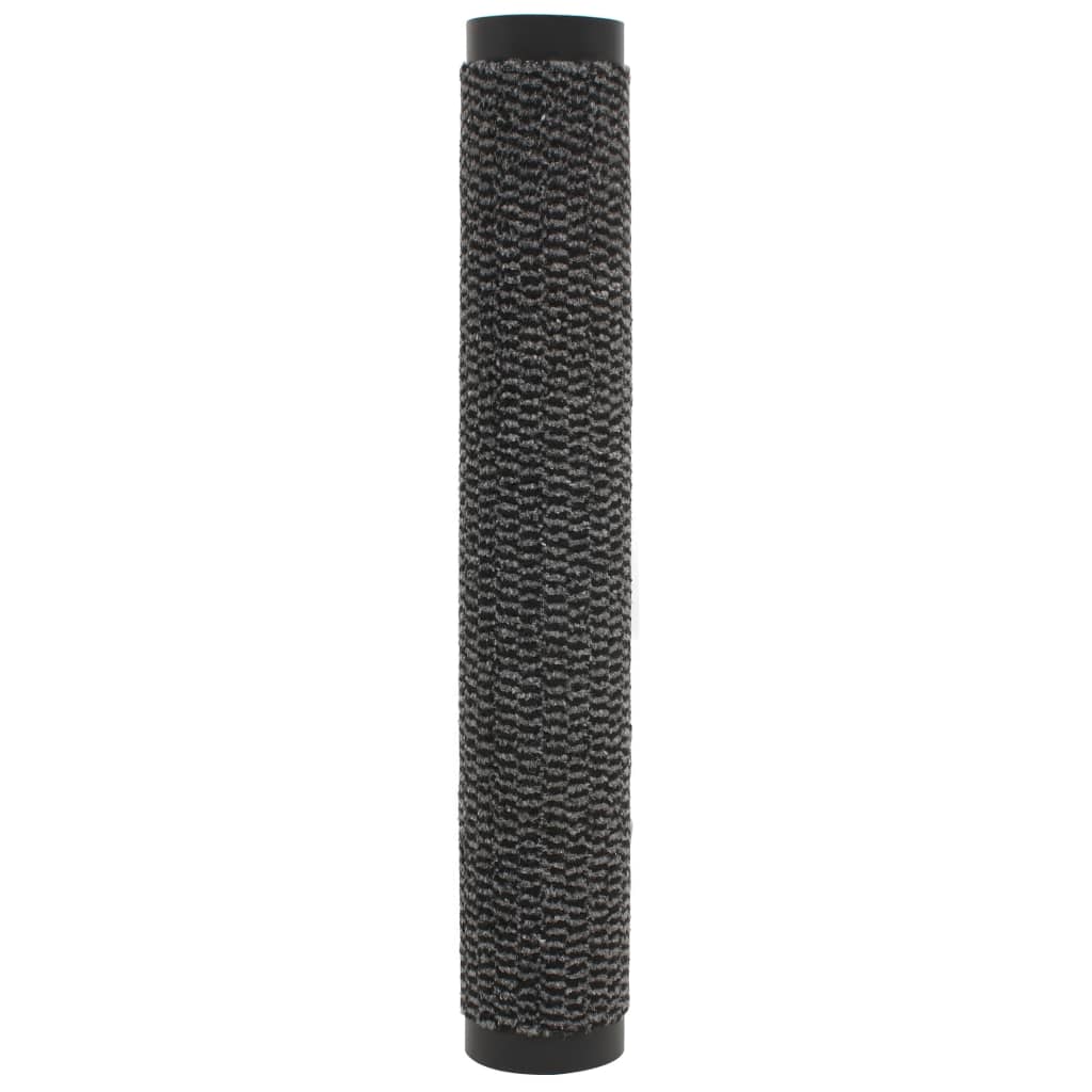 Dust Control Mats 2 pcs Rectangular Tufted 80x120 cm Anthracite- Door Mats - HomeShopIreland - Home Shop Ireland - Door Mats - Dust Control Mats 2 pcs Rectangular Tufted 80x120 cm Anthracite