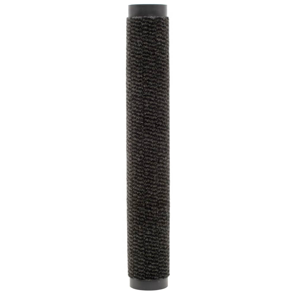 Dust Control Mats 2 pcs Rectangular Tufted 90x150 cm Black- Door Mats - HomeShopIreland - Home Shop Ireland - Door Mats - Dust Control Mats 2 pcs Rectangular Tufted 90x150 cm Black