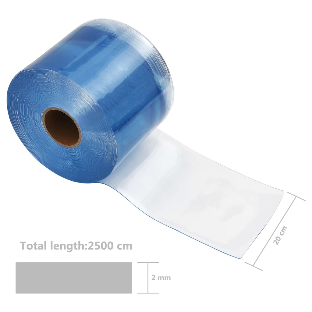 Strip Curtain Roll PVC 2mm x 200mm 25 m- Curtains & Drapes - HomeShopIreland - Home Shop Ireland - Curtains & Drapes - Strip Curtain Roll PVC 2mm x 200mm 25 m