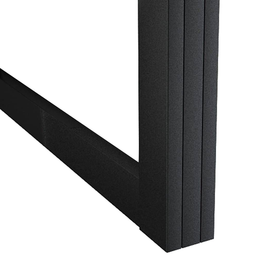 Sliding Door Aluminium and ESG Glass 102.5x205 cm Black- Doors - HomeShopIreland - Home Shop Ireland - Doors - Sliding Door Aluminium and ESG Glass 102.5x205 cm Black