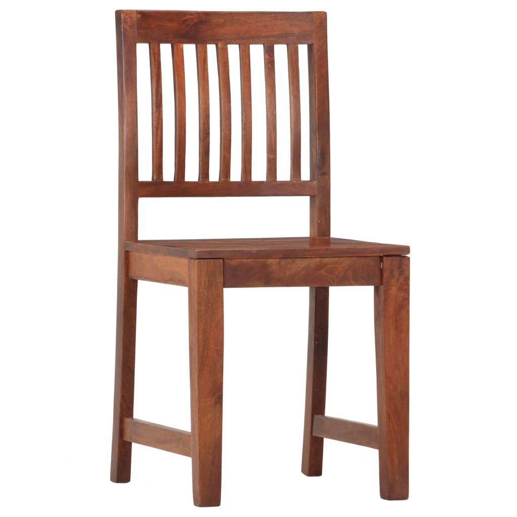 Dining Chairs 6 pcs Solid Mango Wood- Kitchen & Dining Room Chairs - HomeShopIreland - Home Shop Ireland - Kitchen & Dining Room Chairs - Dining Chairs 6 pcs Solid Mango Wood