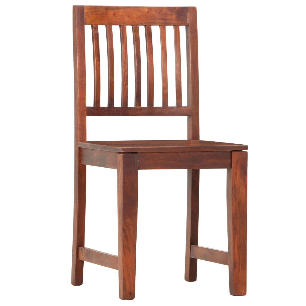 Dining Chairs 6 pcs Solid Mango Wood- Kitchen & Dining Room Chairs - HomeShopIreland - Home Shop Ireland - Kitchen & Dining Room Chairs - Dining Chairs 6 pcs Solid Mango Wood