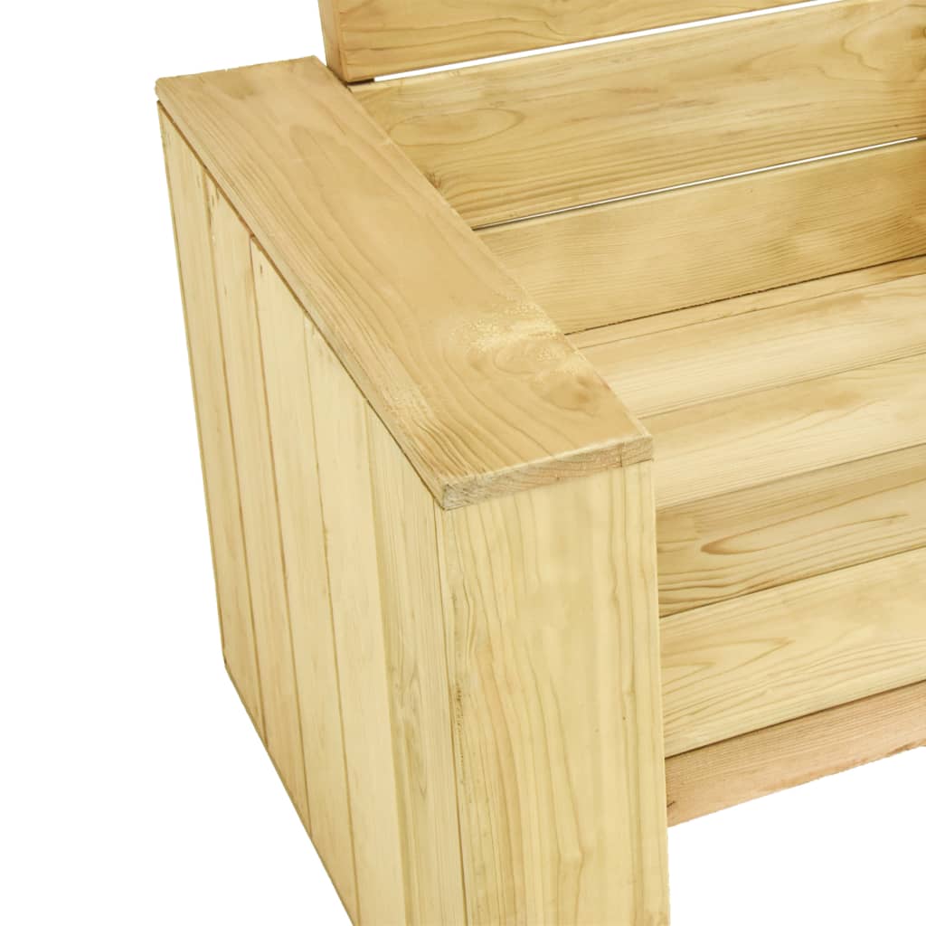 4 Piece Garden Lounge Set Impregnated Pinewood- Outdoor Furniture Sets - HomeShopIreland - Home Shop Ireland - Outdoor Furniture Sets - 4 Piece Garden Lounge Set Impregnated Pinewood