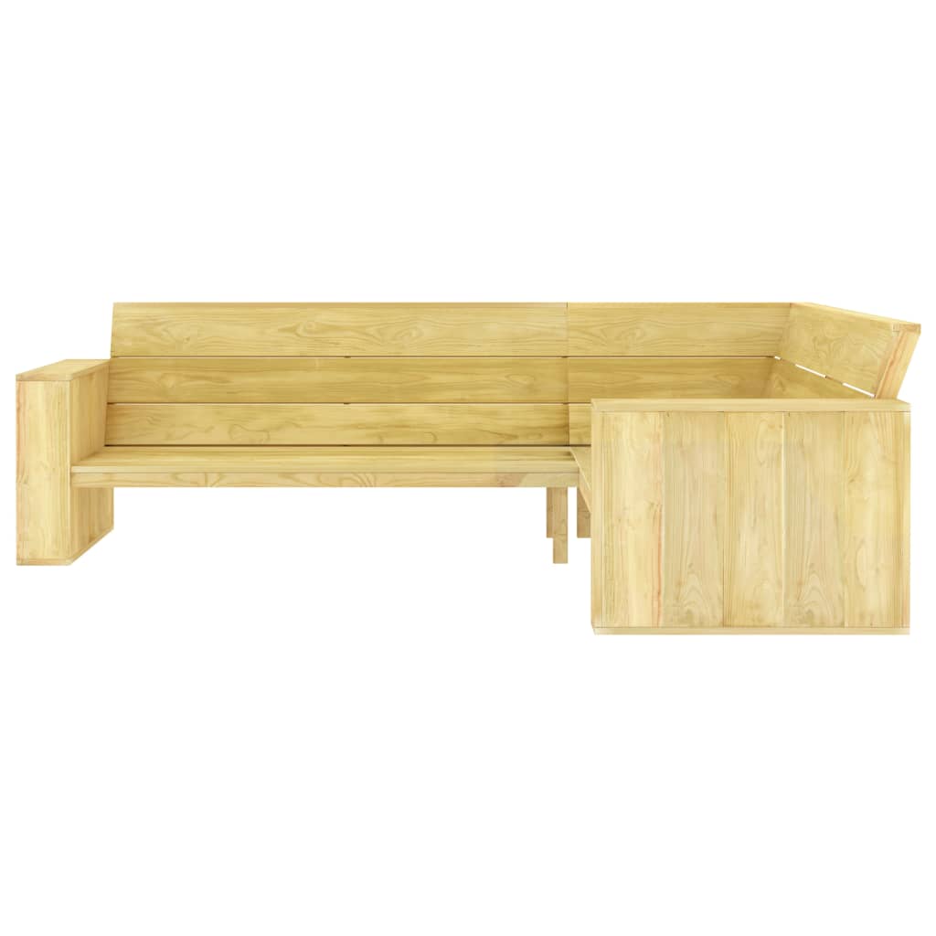 4 Piece Garden Lounge Set Impregnated Pinewood- Outdoor Furniture Sets - HomeShopIreland - Home Shop Ireland - Outdoor Furniture Sets - 4 Piece Garden Lounge Set Impregnated Pinewood