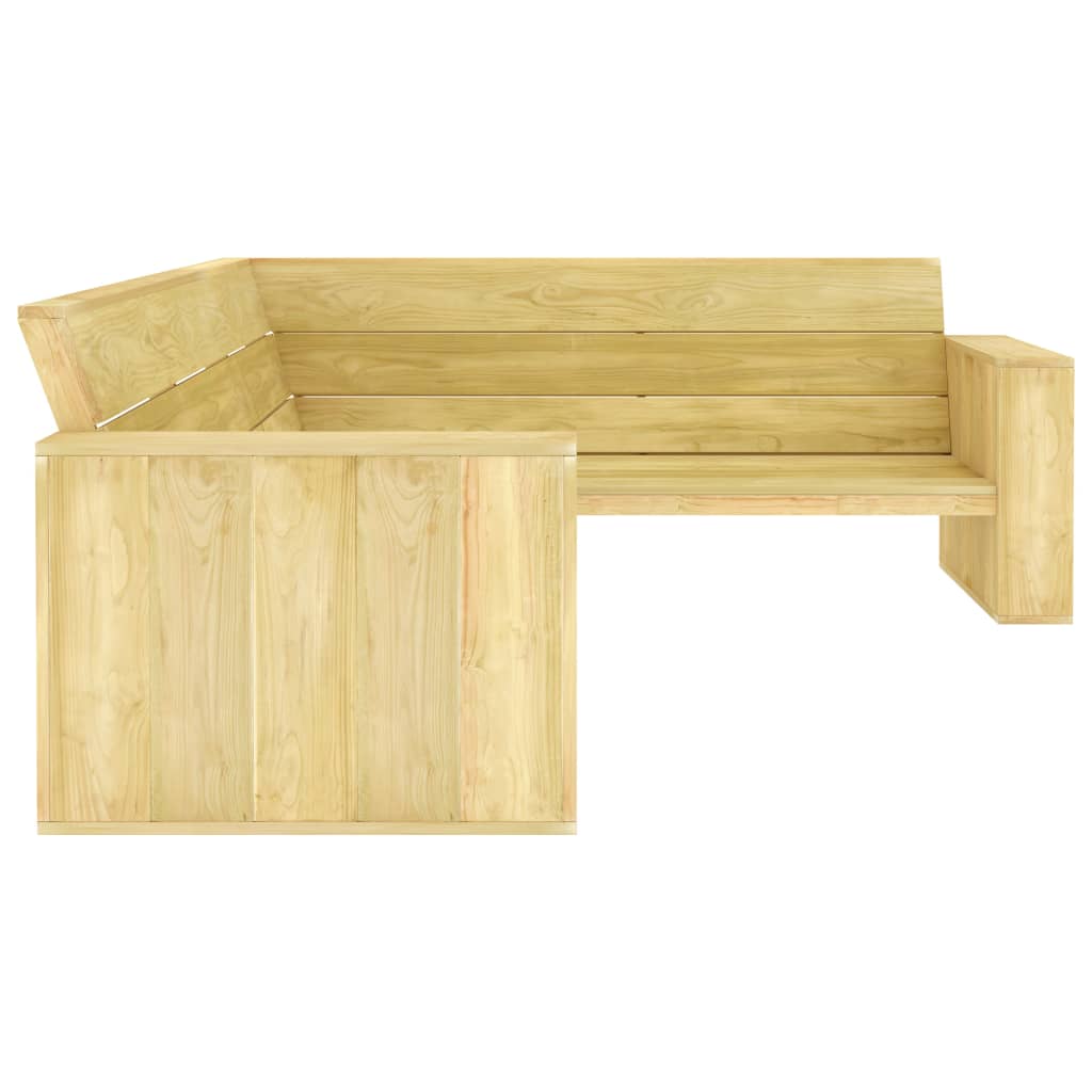4 Piece Garden Lounge Set Impregnated Pinewood- Outdoor Furniture Sets - HomeShopIreland - Home Shop Ireland - Outdoor Furniture Sets - 4 Piece Garden Lounge Set Impregnated Pinewood