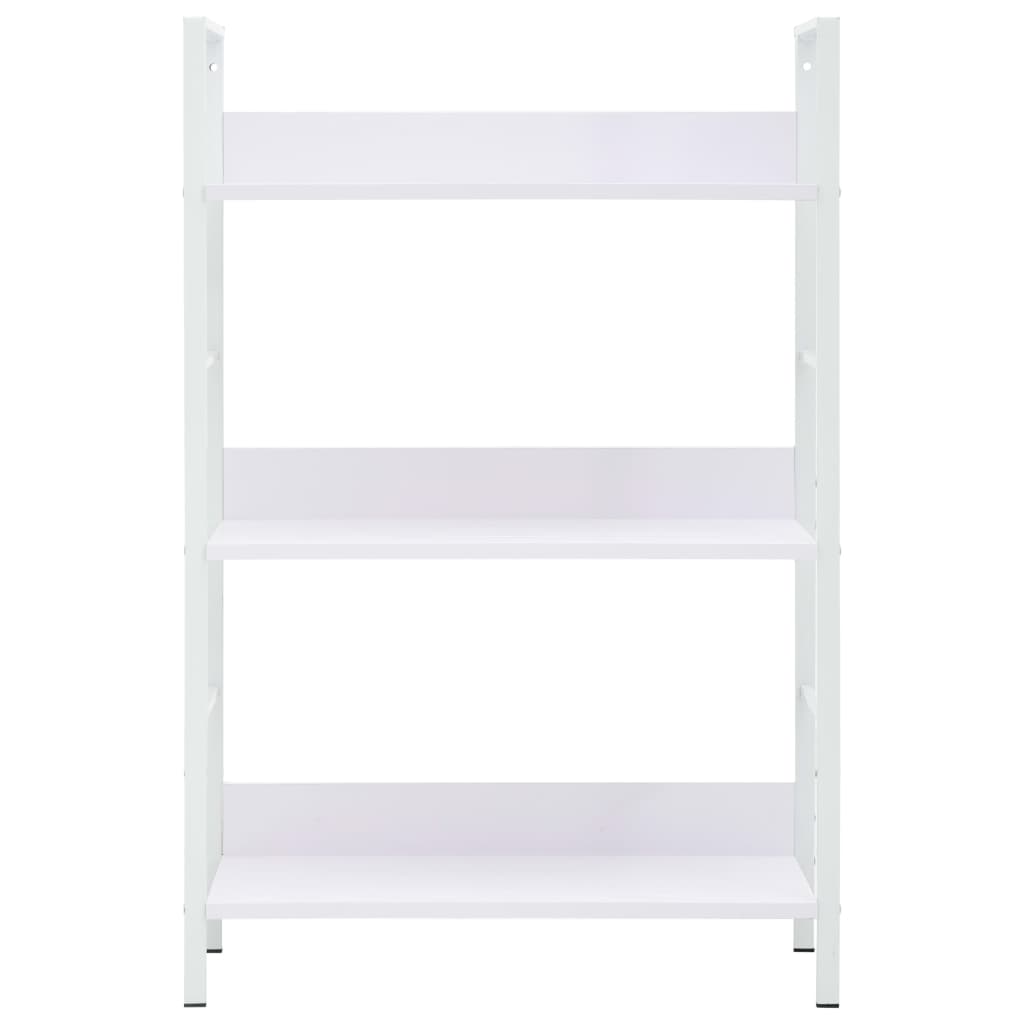 3-Layer Book Shelf White 60x27.6x90.5 cm Chipboard- Bookcases & Standing Shelves - HomeShopIreland - Home Shop Ireland - Bookcases & Standing Shelves - 3-Layer Book Shelf White 60x27.6x90.5 cm Chipboard