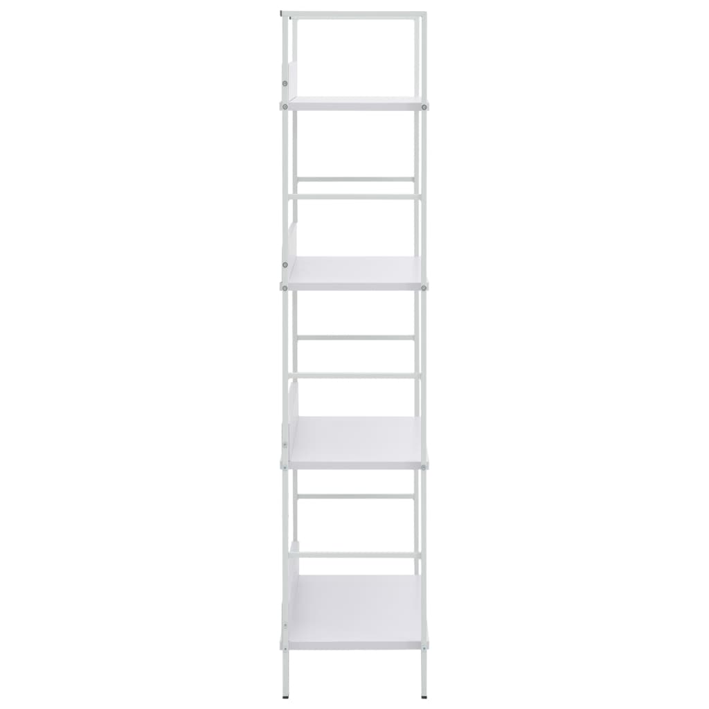 4-Layer Book Shelf White 60x27.6x124.5 cm Chipboard- Bookcases & Standing Shelves - HomeShopIreland - Home Shop Ireland - Bookcases & Standing Shelves - 4-Layer Book Shelf White 60x27.6x124.5 cm Chipboard