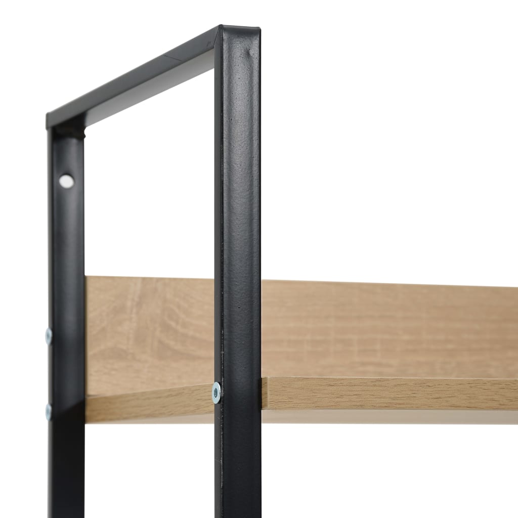 5-Layer Book Shelf Oak 60x27.6x158.5 cm Chipboard- Bookcases & Standing Shelves - HomeShopIreland - Home Shop Ireland - Bookcases & Standing Shelves - 5-Layer Book Shelf Oak 60x27.6x158.5 cm Chipboard