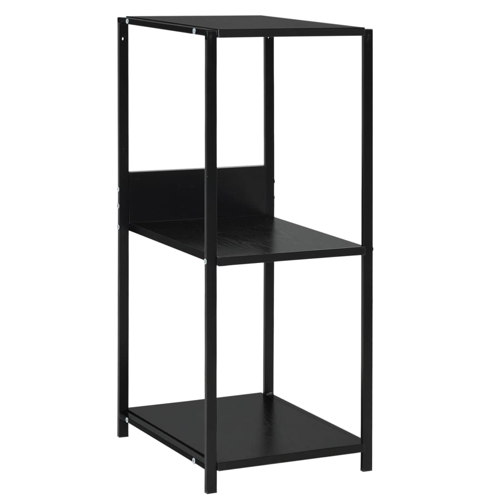 Small Straight Book Shelf Black 33.5x39.6x79.7 cm Chipboard- Bookcases & Standing Shelves - HomeShopIreland - Home Shop Ireland - Bookcases & Standing Shelves - Small Straight Book Shelf Black 33.5x39.6x79.7 cm Chipboard