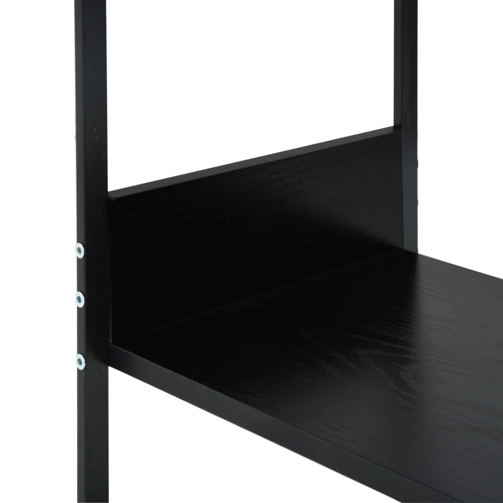 Small Straight Book Shelf Black 33.5x39.6x79.7 cm Chipboard- Bookcases & Standing Shelves - HomeShopIreland - Home Shop Ireland - Bookcases & Standing Shelves - Small Straight Book Shelf Black 33.5x39.6x79.7 cm Chipboard