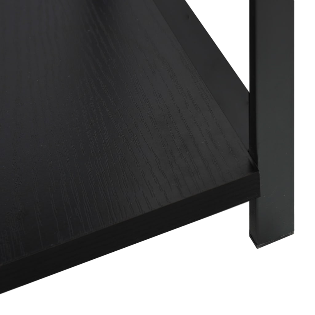 Small Straight Book Shelf Black 33.5x39.6x79.7 cm Chipboard- Bookcases & Standing Shelves - HomeShopIreland - Home Shop Ireland - Bookcases & Standing Shelves - Small Straight Book Shelf Black 33.5x39.6x79.7 cm Chipboard
