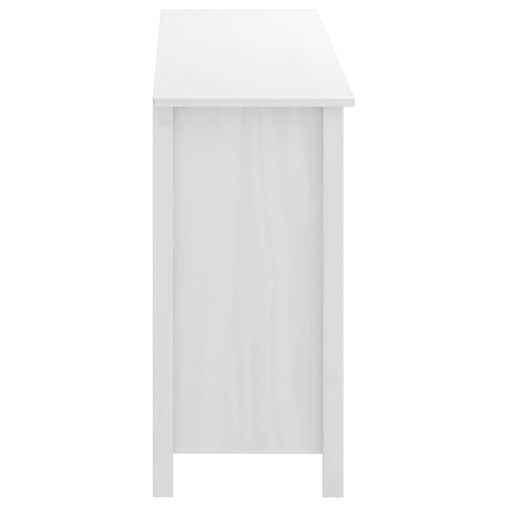 Sideboard Hill Range White 130x40x80 cm Solid Pine Wood- Buffets & Sideboards - HomeShopIreland - Home Shop Ireland - Buffets & Sideboards - Sideboard Hill Range White 130x40x80 cm Solid Pine Wood