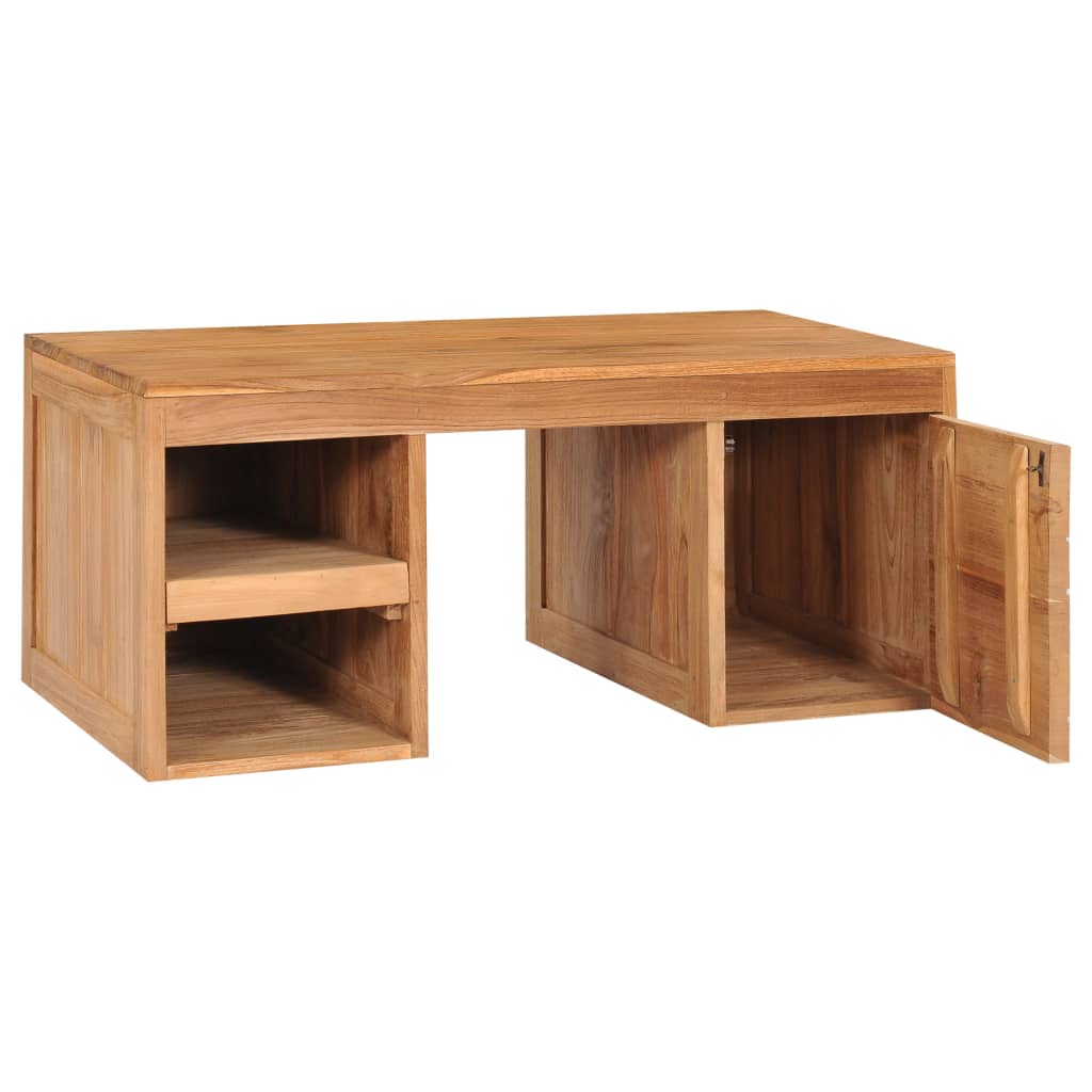 Coffee Table 90x50x40 cm Solid Teak Wood- Coffee Tables - HomeShopIreland - Home Shop Ireland - Coffee Tables - Coffee Table 90x50x40 cm Solid Teak Wood
