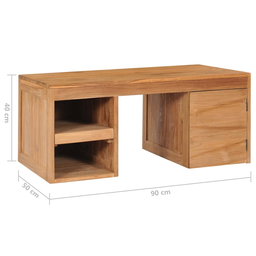 Coffee Table 90x50x40 cm Solid Teak Wood- Coffee Tables - HomeShopIreland - Home Shop Ireland - Coffee Tables - Coffee Table 90x50x40 cm Solid Teak Wood