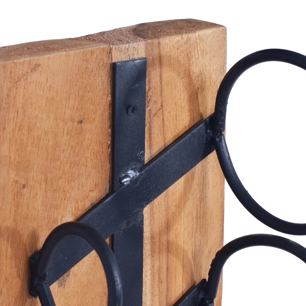 Wine Rack for 6 Bottles 35x35x100 cm Solid Teak Wood- Wine Racks - HomeShopIreland - Home Shop Ireland - Wine Racks - Wine Rack for 6 Bottles 35x35x100 cm Solid Teak Wood