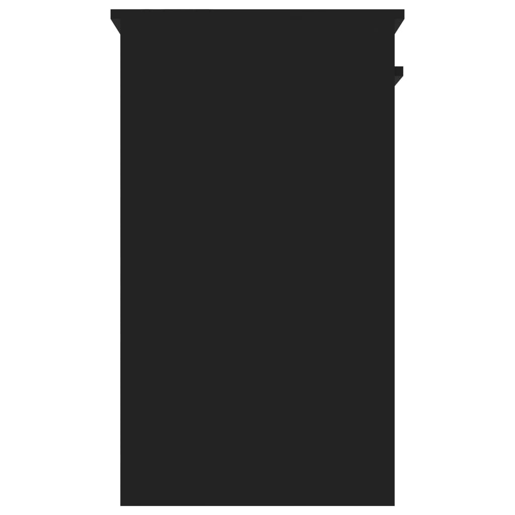 Desk Black 90x45x76 cm Chipboard- Desks - HomeShopIreland - Home Shop Ireland - Desks - Desk Black 90x45x76 cm Chipboard