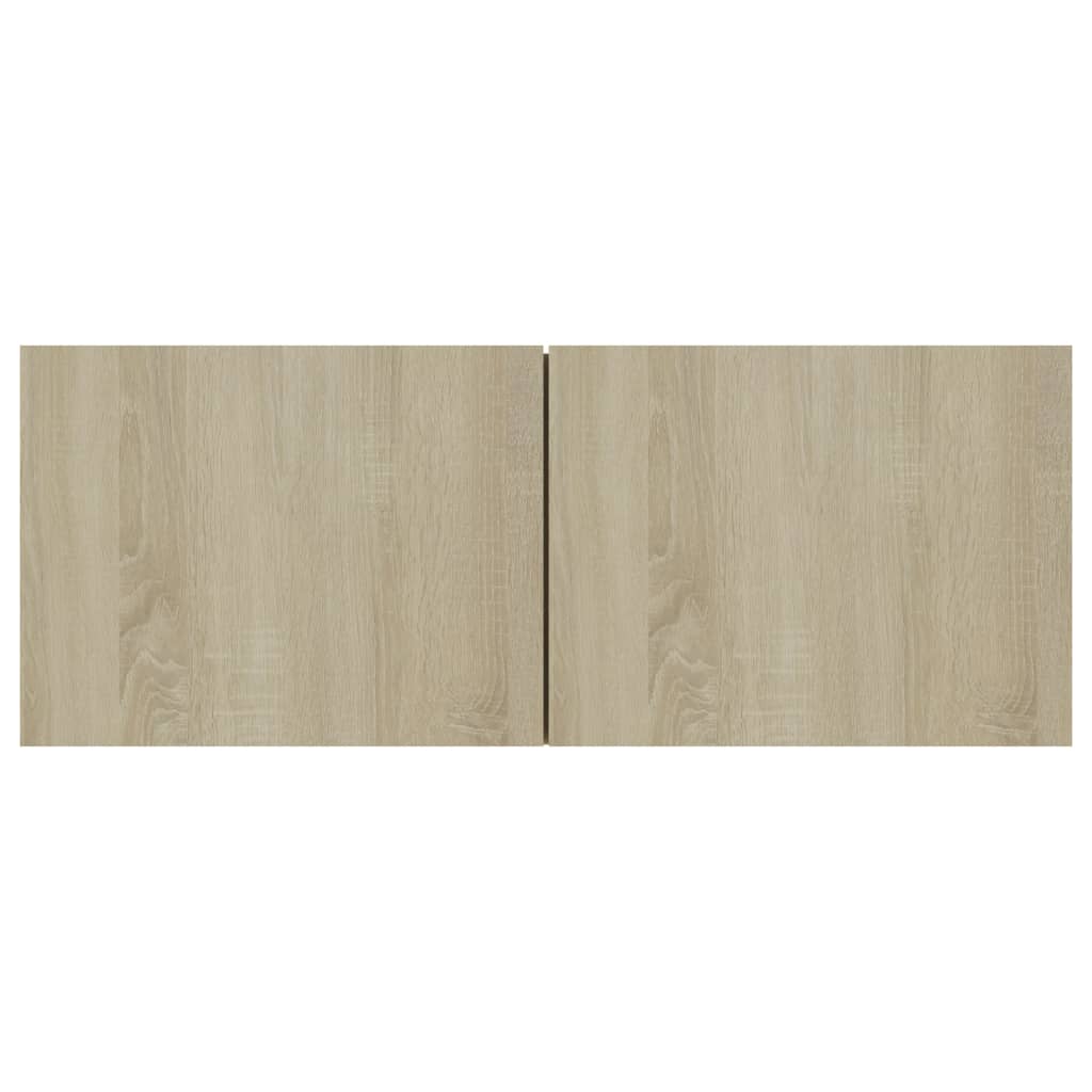 TV Cabinet Sonoma Oak 80x30x30 cm Chipboard- Entertainment Centres & TV Stands - HomeShopIreland - Home Shop Ireland - Entertainment Centres & TV Stands - TV Cabinet Sonoma Oak 80x30x30 cm Chipboard