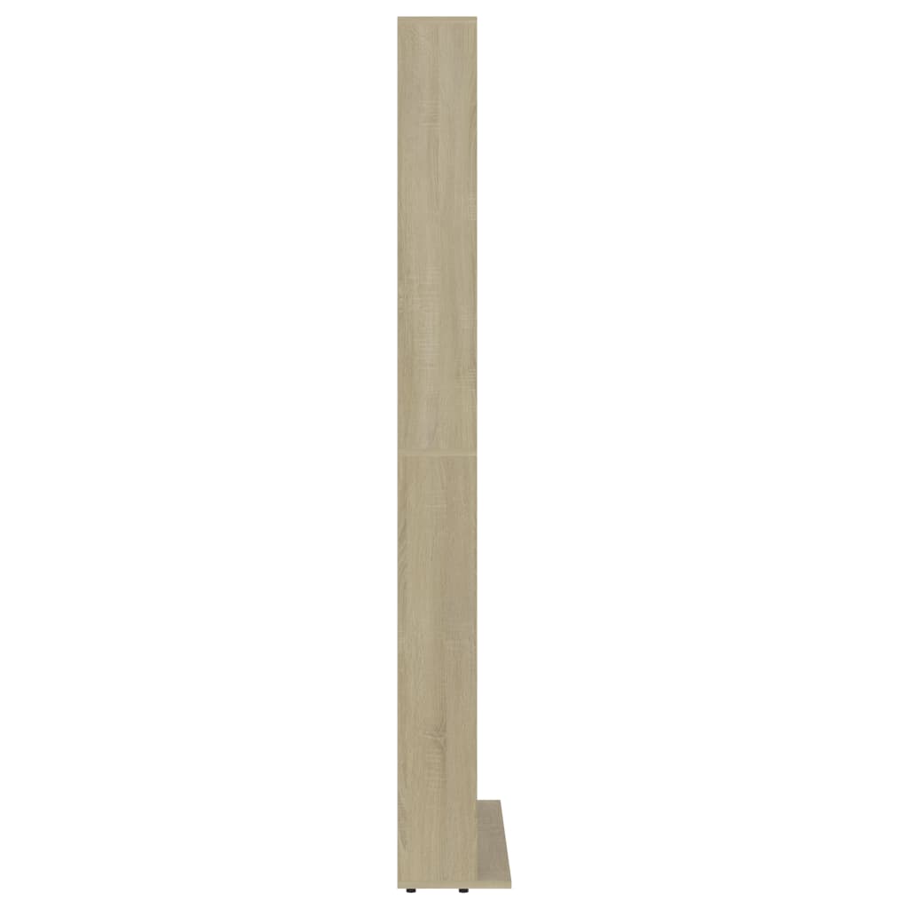 CD Cabinet Sonoma Oak 102x23x177.5 cm Chipboard- Media Storage Cabinets & Racks - HomeShopIreland - Home Shop Ireland - Media Storage Cabinets & Racks - CD Cabinet Sonoma Oak 102x23x177.5 cm Chipboard