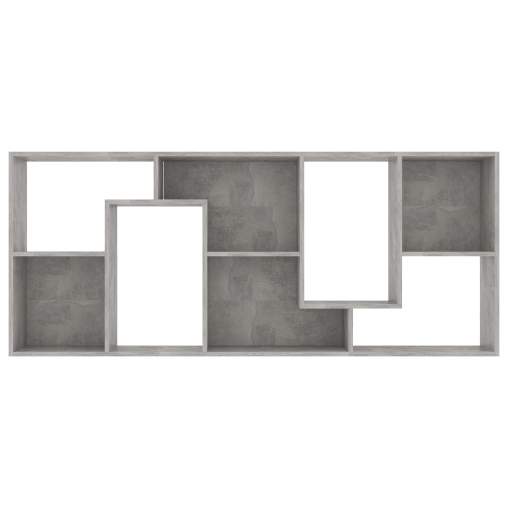 Book Cabinet Concrete Grey 67x24x161 cm Chipboard- Bookcases & Standing Shelves - HomeShopIreland - Home Shop Ireland - Bookcases & Standing Shelves - Book Cabinet Concrete Grey 67x24x161 cm Chipboard