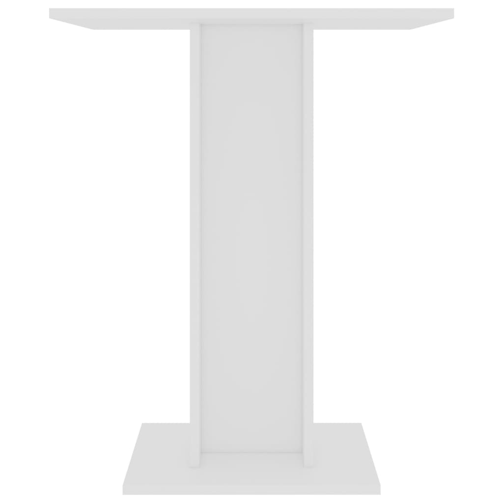 Bistro Table White 60x60x75 cm Chipboard- Kitchen & Dining Room Tables - HomeShopIreland - Home Shop Ireland - Kitchen & Dining Room Tables - Bistro Table White 60x60x75 cm Chipboard