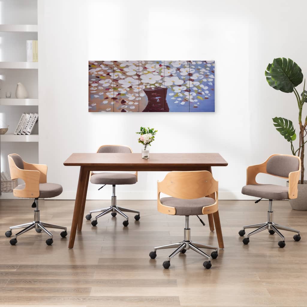 Canvas Wall Print Set Flowers in a Vase Multicolour 150x60 cm- Posters, Prints & Visual Artwork - HomeShopIreland - Home Shop Ireland - Posters, Prints & Visual Artwork - Canvas Wall Print Set Flowers in a Vase Multicolour 150x60 cm