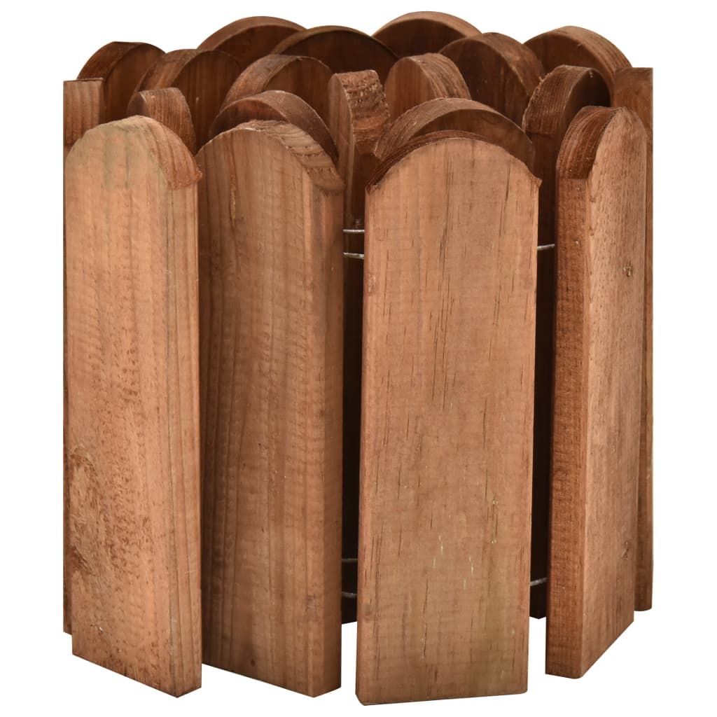 Border Rolls 3 pcs 120 cm Impregnated Pinewood- Garden Borders & Edging - HomeShopIreland - Home Shop Ireland - Garden Borders & Edging - Border Rolls 3 pcs 120 cm Impregnated Pinewood