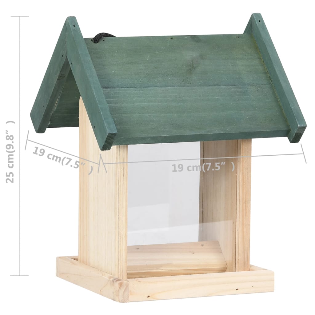 Bird Feeders 4 pcs Firwood- Bird Feeders - HomeShopIreland - Home Shop Ireland - Bird Feeders - Bird Feeders 4 pcs Firwood