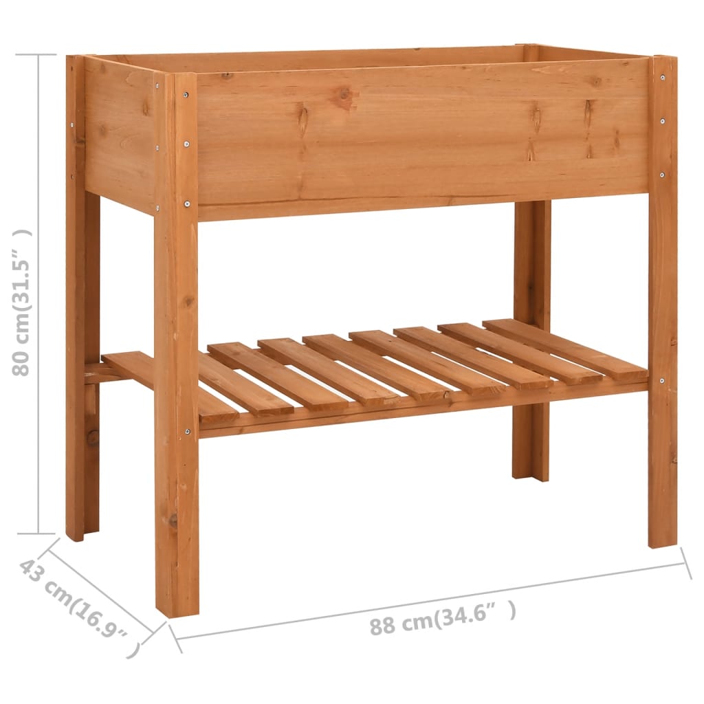 Planter 88x43x80 cm Firwood- Plant Stands - HomeShopIreland - Home Shop Ireland - Plant Stands - Planter 88x43x80 cm Firwood
