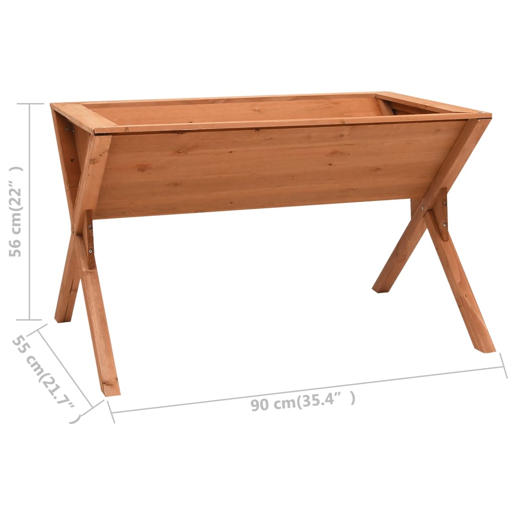 Planter 90x55x56 cm Firwood- Plant Stands - HomeShopIreland - Home Shop Ireland - Plant Stands - Planter 90x55x56 cm Firwood