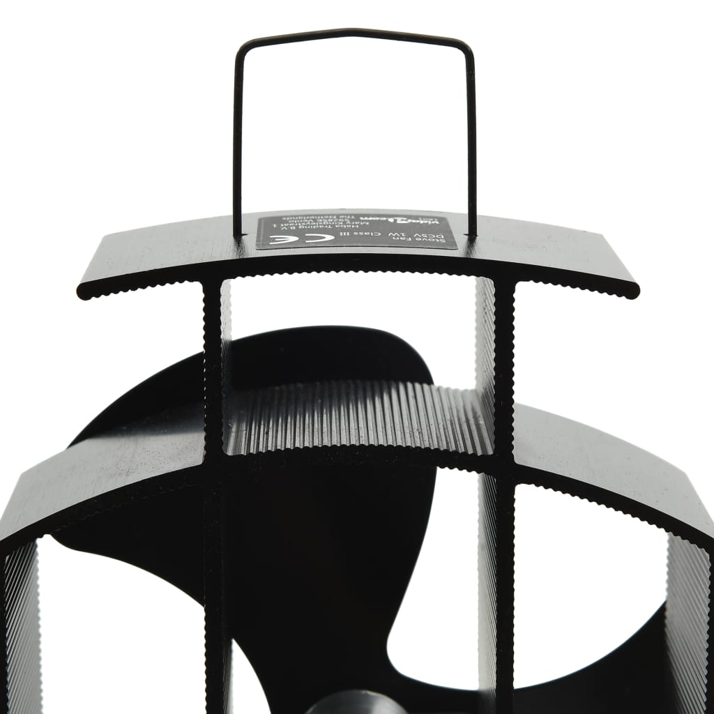Heat Powered Stove Fan 3 Blades Black- Wood Stove Fans & Blowers - HomeShopIreland - Home Shop Ireland - Wood Stove Fans & Blowers - Heat Powered Stove Fan 3 Blades Black