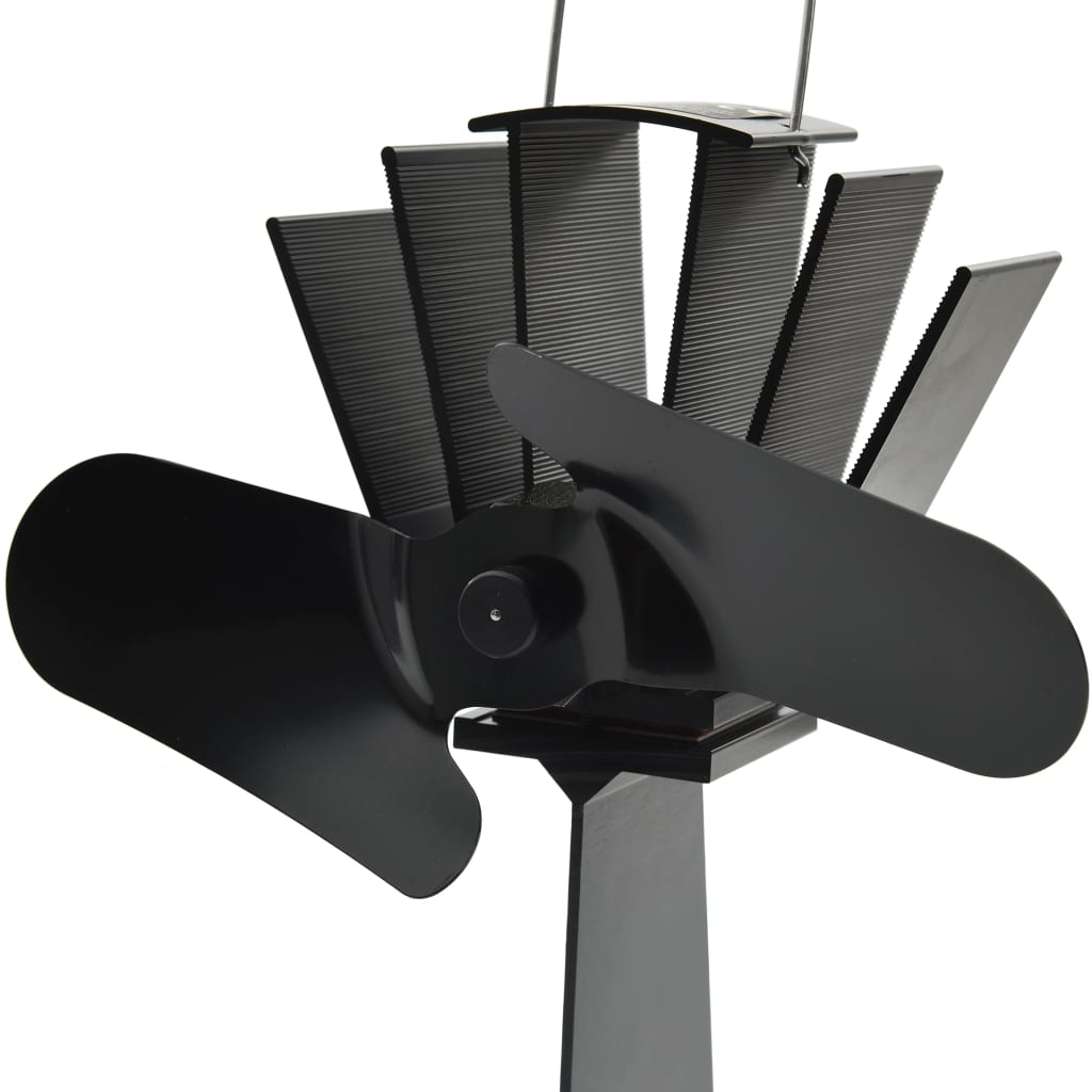 Heat Powered Stove Fan 2 Blades Black- Wood Stove Fans & Blowers - HomeShopIreland - Home Shop Ireland - Wood Stove Fans & Blowers - Heat Powered Stove Fan 2 Blades Black