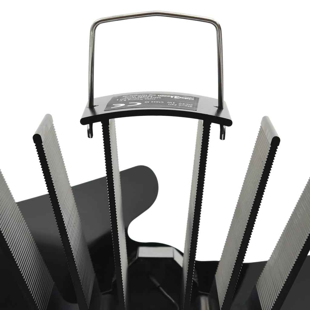 Heat Powered Stove Fan 2 Blades Black- Wood Stove Fans & Blowers - HomeShopIreland - Home Shop Ireland - Wood Stove Fans & Blowers - Heat Powered Stove Fan 2 Blades Black
