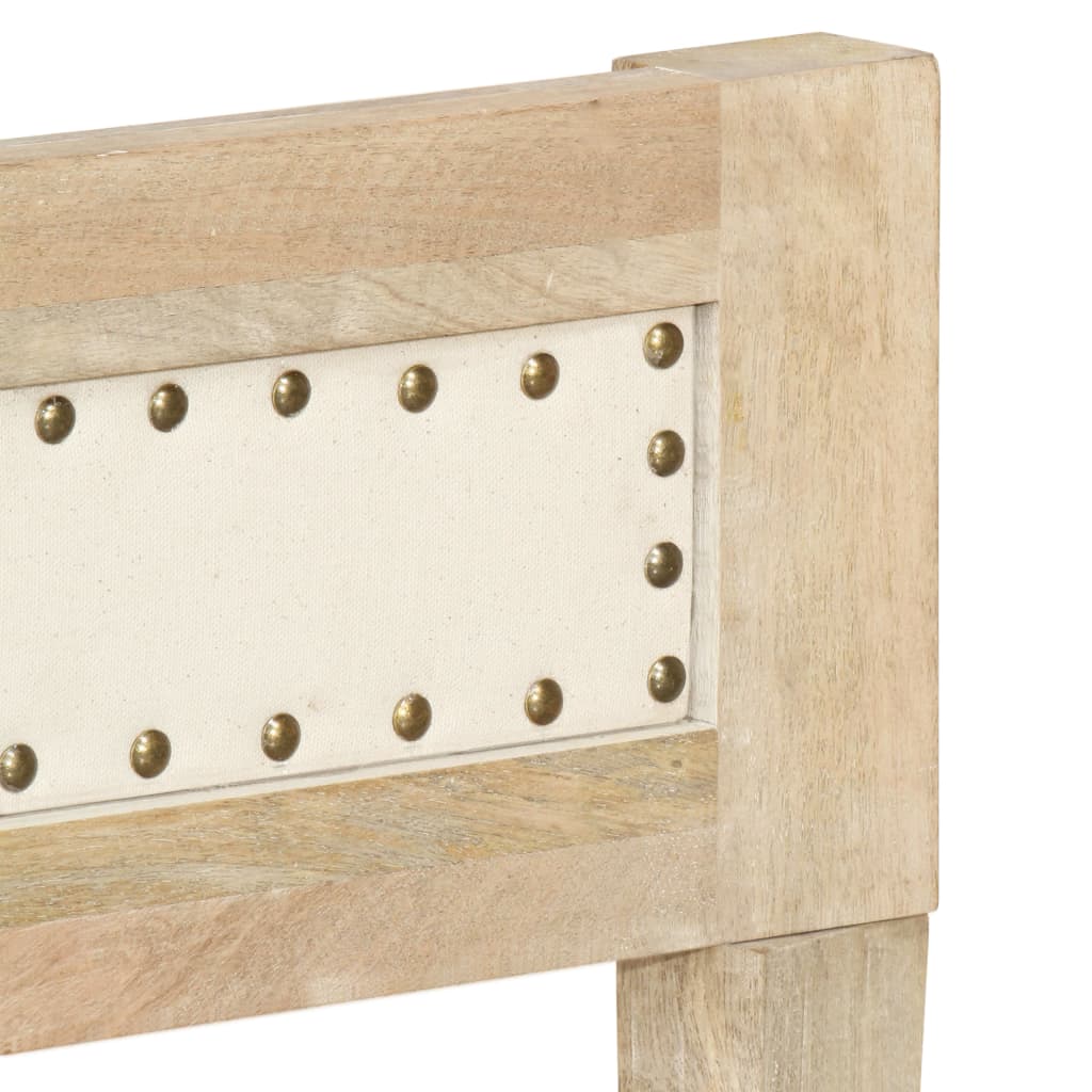 Bed Frame Solid Mango Wood 200 cm- Beds & Bed Frames - HomeShopIreland - Home Shop Ireland - Beds & Bed Frames - Bed Frame Solid Mango Wood 200 cm
