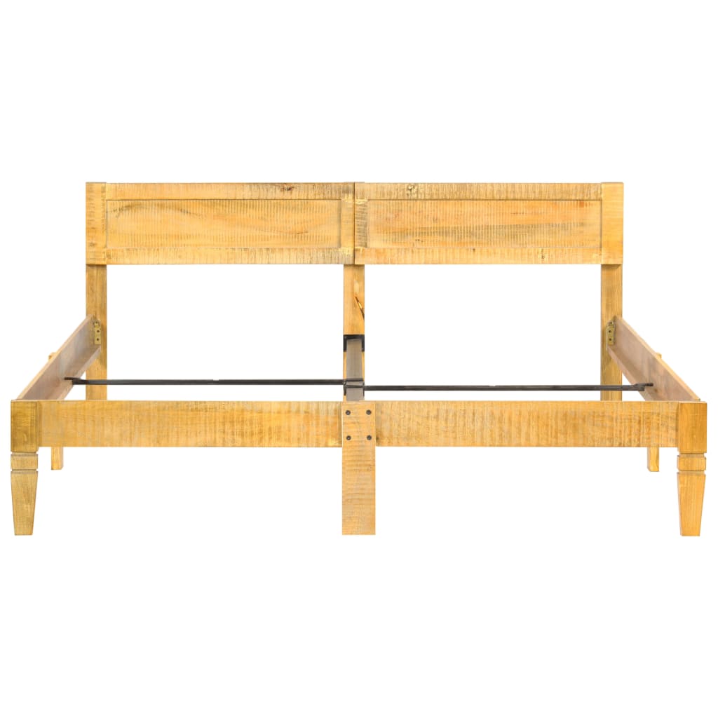 Bed Frame Solid Mango Wood 180 cm- Beds & Bed Frames - HomeShopIreland - Home Shop Ireland - Beds & Bed Frames - Bed Frame Solid Mango Wood 180 cm