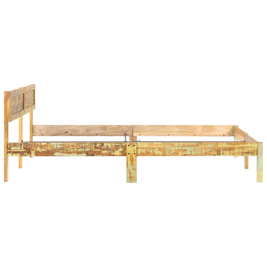 Bed Frame Solid Reclaimed Wood 180x200 cm- Beds & Bed Frames - HomeShopIreland - Home Shop Ireland - Beds & Bed Frames - Bed Frame Solid Reclaimed Wood 180x200 cm