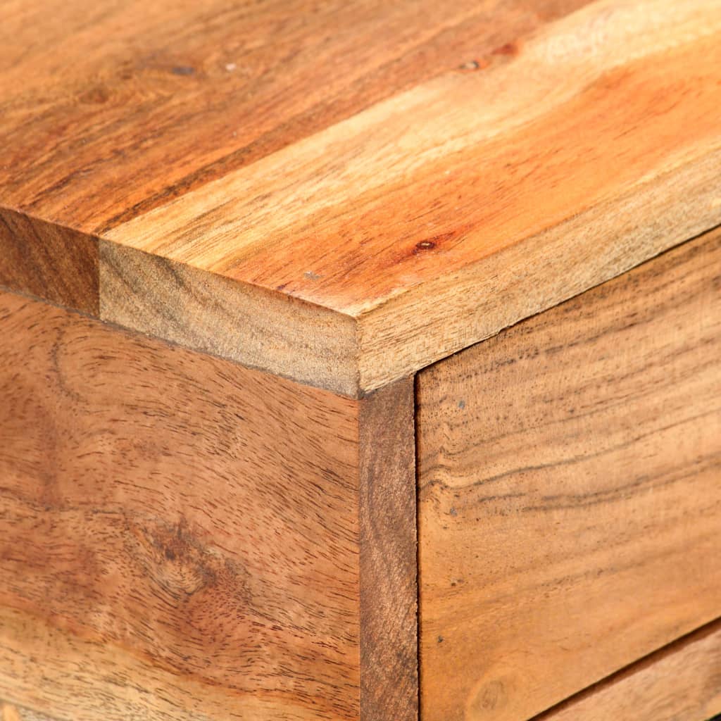 U-Shaped Side Table 45x30x61cm Solid Acacia Wood- End Tables - HomeShopIreland - Home Shop Ireland - End Tables - U-Shaped Side Table 45x30x61cm Solid Acacia Wood