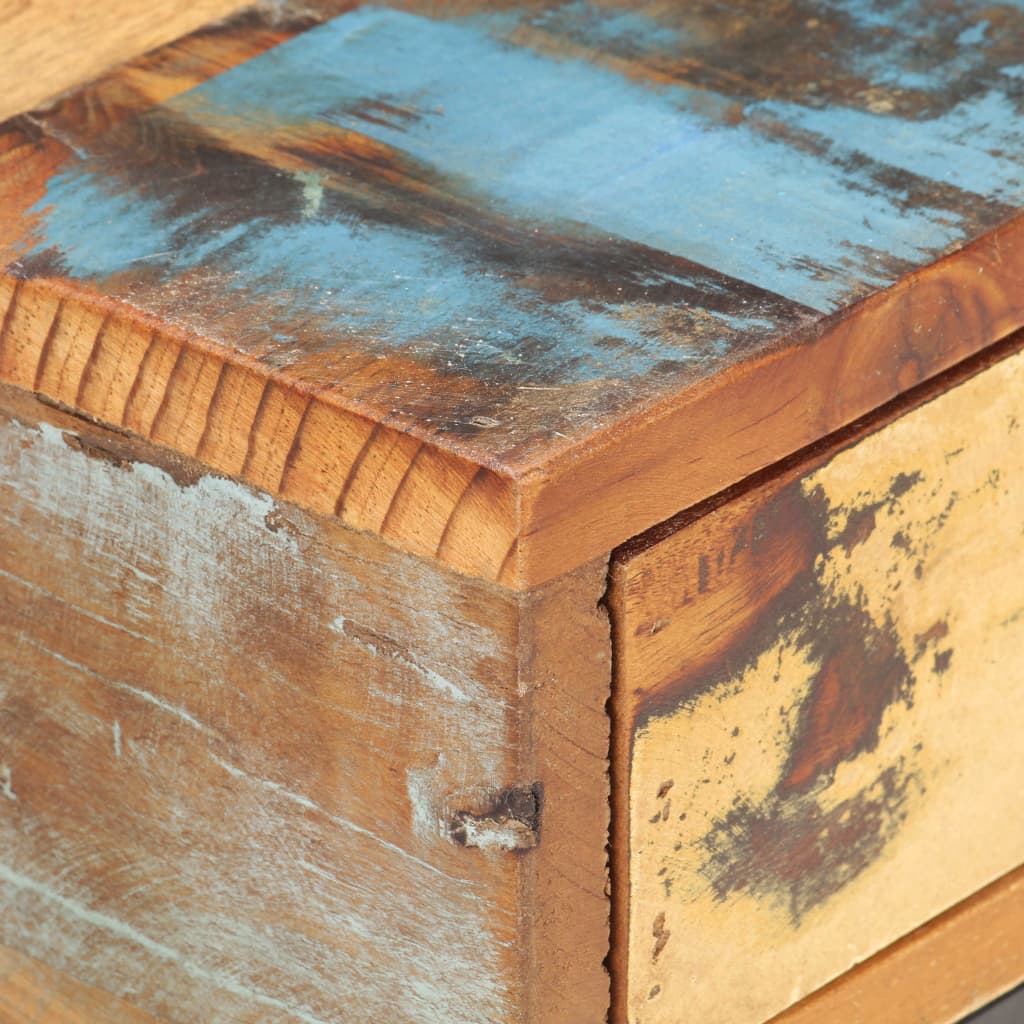 U-Shaped Side Table 45x30x61 cm Solid Reclaimed Wood- End Tables - HomeShopIreland - Home Shop Ireland - End Tables - U-Shaped Side Table 45x30x61 cm Solid Reclaimed Wood