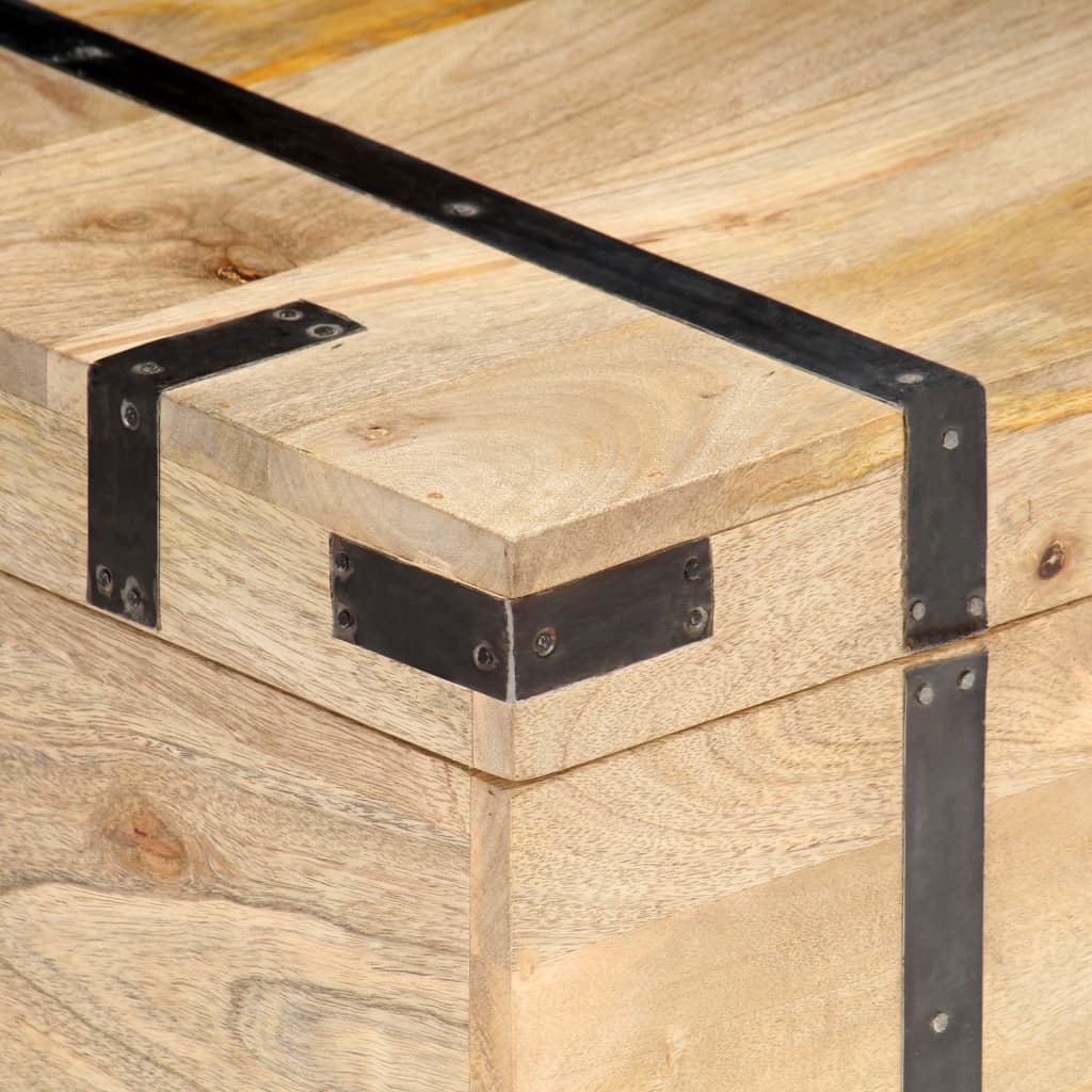 Chest 90x40x40 cm Solid Mango Wood- Storage Chests - HomeShopIreland - Home Shop Ireland - Storage Chests - Chest 90x40x40 cm Solid Mango Wood