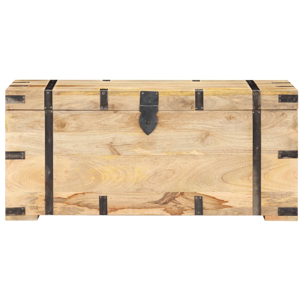 Chest 90x40x40 cm Solid Mango Wood- Storage Chests - HomeShopIreland - Home Shop Ireland - Storage Chests - Chest 90x40x40 cm Solid Mango Wood
