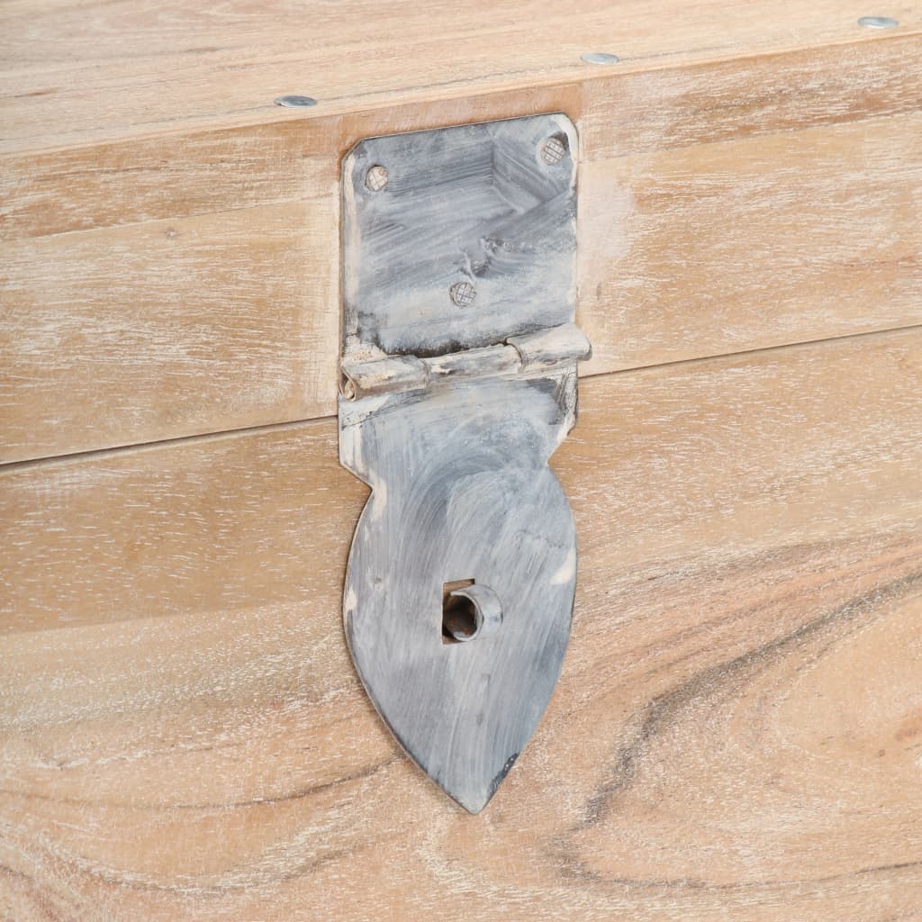 Chest 40x40x40 cm Solid Acacia Wood- Storage Chests - HomeShopIreland - Home Shop Ireland - Storage Chests - Chest 40x40x40 cm Solid Acacia Wood