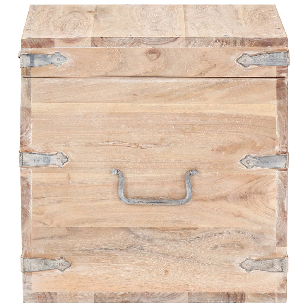 Chest 40x40x40 cm Solid Acacia Wood- Storage Chests - HomeShopIreland - Home Shop Ireland - Storage Chests - Chest 40x40x40 cm Solid Acacia Wood
