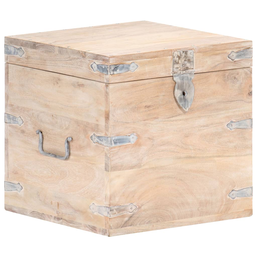 Chest 40x40x40 cm Solid Acacia Wood- Storage Chests - HomeShopIreland - Home Shop Ireland - Storage Chests - Chest 40x40x40 cm Solid Acacia Wood