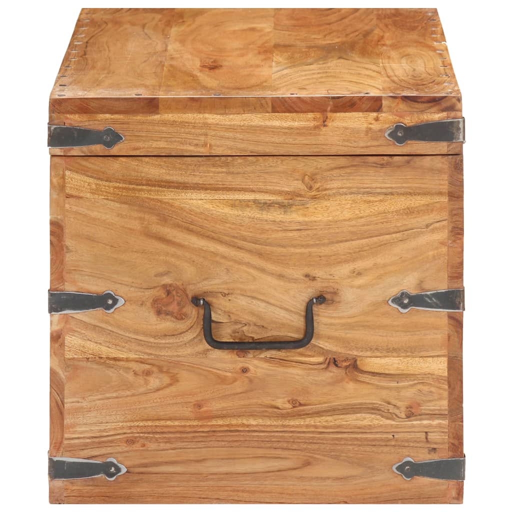 Chest 90x40x40 cm Solid Acacia Wood- Storage Chests - HomeShopIreland - Home Shop Ireland - Storage Chests - Chest 90x40x40 cm Solid Acacia Wood