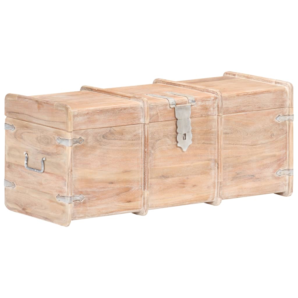 Storage Chest 90x40x40 cm Solid Acacia Wood- Storage Chests - HomeShopIreland - Home Shop Ireland - Storage Chests - Storage Chest 90x40x40 cm Solid Acacia Wood