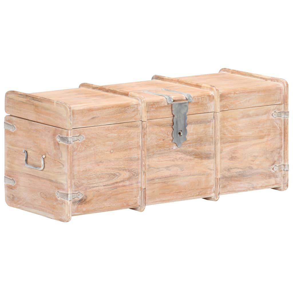 Storage Chest 90x40x40 cm Solid Acacia Wood- Storage Chests - HomeShopIreland - Home Shop Ireland - Storage Chests - Storage Chest 90x40x40 cm Solid Acacia Wood