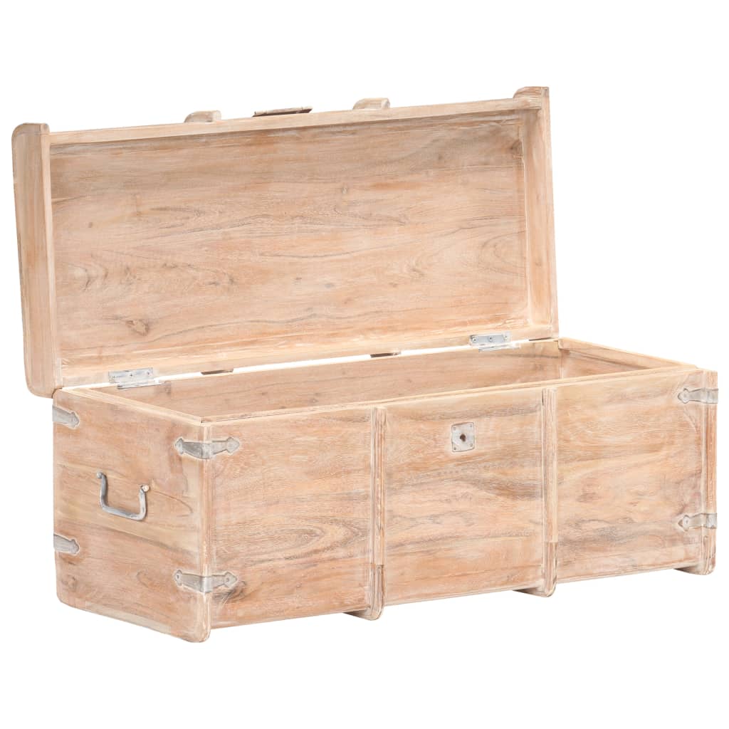 Storage Chest 90x40x40 cm Solid Acacia Wood- Storage Chests - HomeShopIreland - Home Shop Ireland - Storage Chests - Storage Chest 90x40x40 cm Solid Acacia Wood