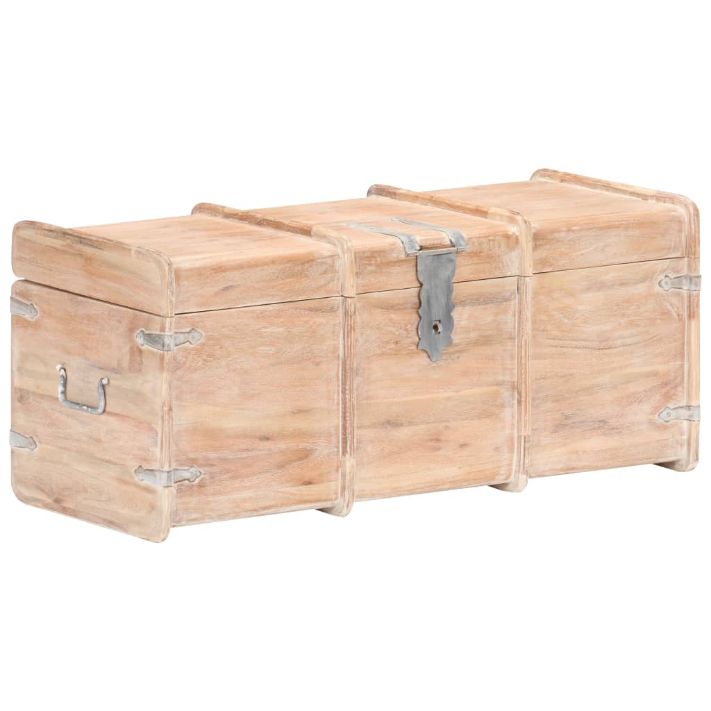 Storage Chest 90x40x40 cm Solid Acacia Wood- Storage Chests - HomeShopIreland - Home Shop Ireland - Storage Chests - Storage Chest 90x40x40 cm Solid Acacia Wood